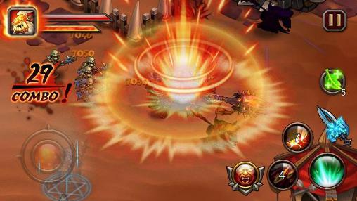 Gameplay of the Blade hero for Android phone or tablet.