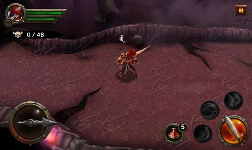 Gameplay of the Blade warrior for Android phone or tablet.