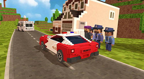 Block city police patrol - Android game screenshots.