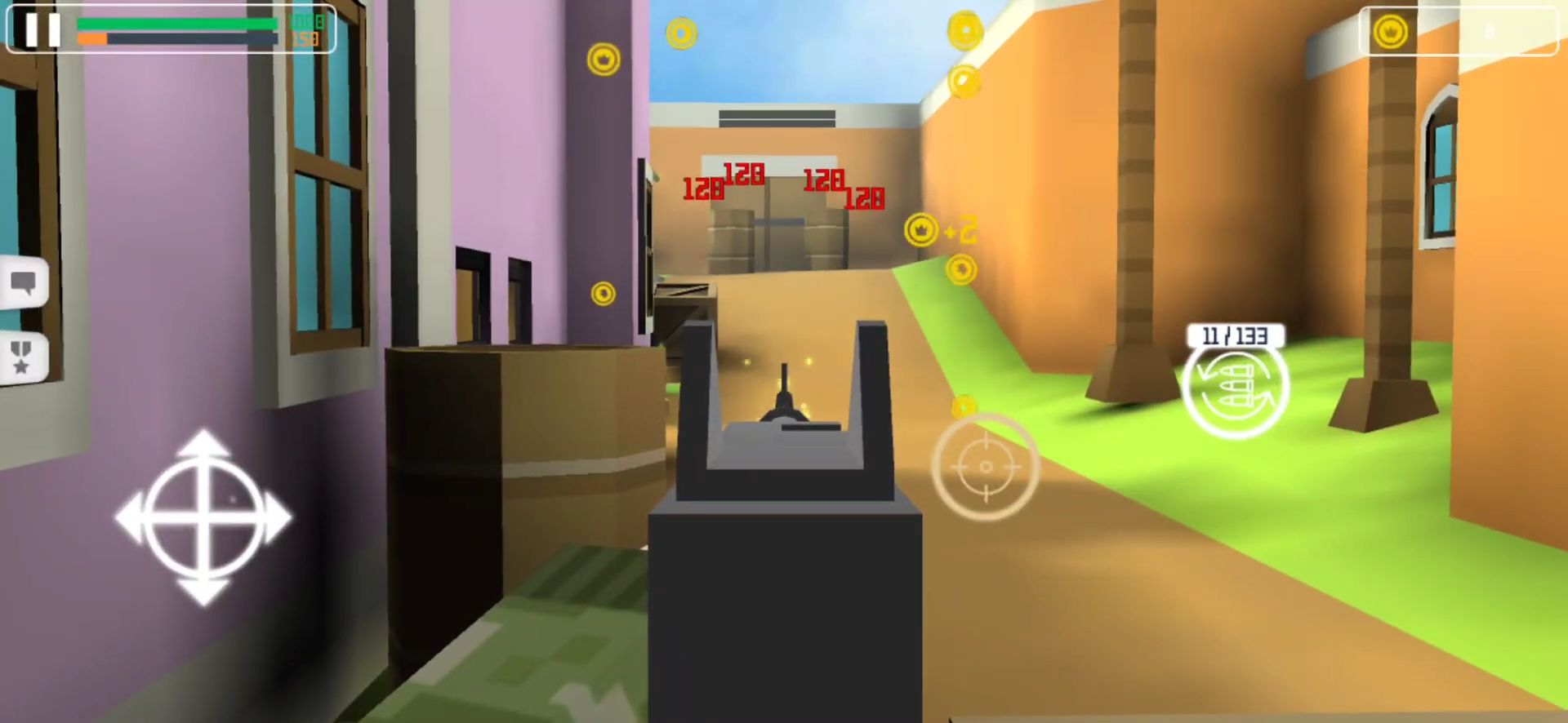 Block Gun: FPS PvP War - Online Gun Shooting Games - Android game screenshots.
