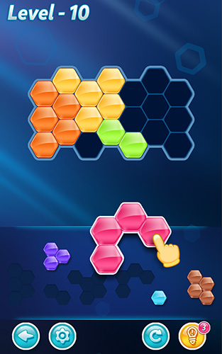 Block! Hexa puzzle - Android game screenshots.