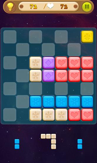 Gameplay of the Block crush for Android phone or tablet.