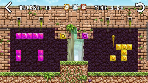 Gameplay of the Blockadillo premium for Android phone or tablet.
