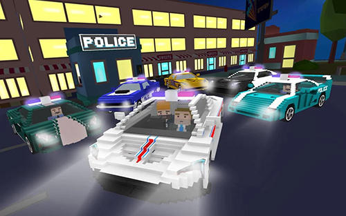 Gameplay of the Blocky city: Ultimate police 2 for Android phone or tablet.