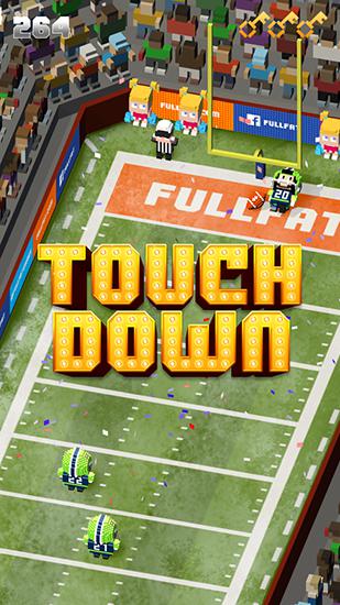 Gameplay of the Blocky football for Android phone or tablet.