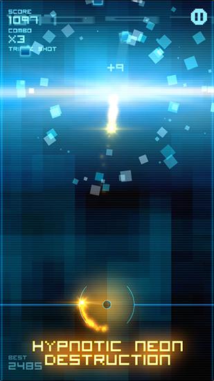 Gameplay of the Blokshot revolution for Android phone or tablet.