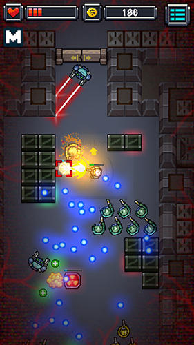 Blood bolt: Arcade shooter - Android game screenshots.
