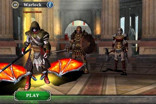 Gameplay of the Blood and glory: Immortals for Android phone or tablet.