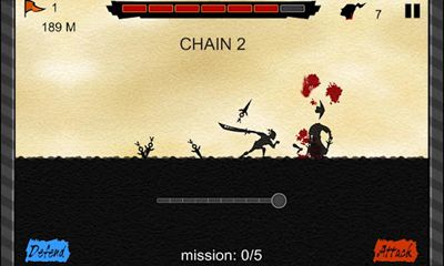 Gameplay of the Blood Run for Android phone or tablet.