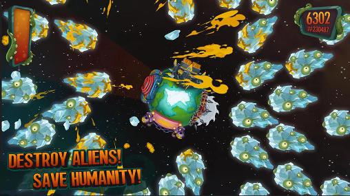 Gameplay of the Bloody aliens! for Android phone or tablet.