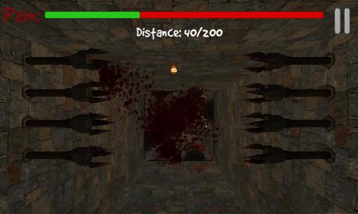 Gameplay of the Bloody fall: Zombie dismount for Android phone or tablet.