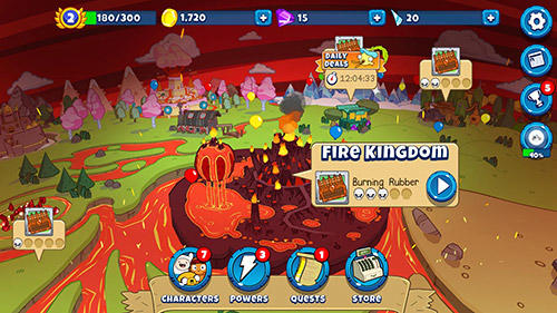 Bloons adventure time TD - Android game screenshots.