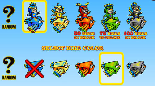 Blue bird man: The super bird rider!!! - Android game screenshots.