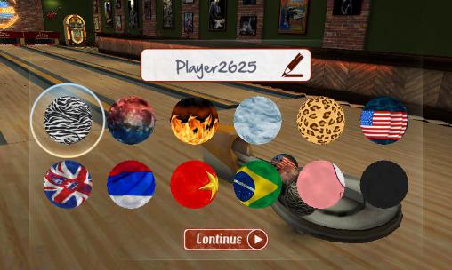 Gameplay of the Blues bowling for Android phone or tablet.