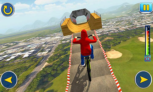 BMX cycle tricky stunts 2017 - Android game screenshots.