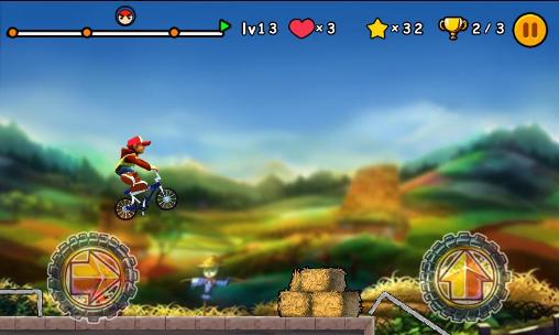 Gameplay of the BMX extreme for Android phone or tablet.