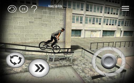 Gameplay of the BMX streets for Android phone or tablet.