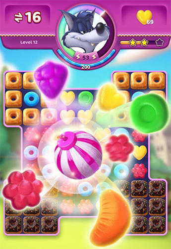 Bonbon blast - Android game screenshots.