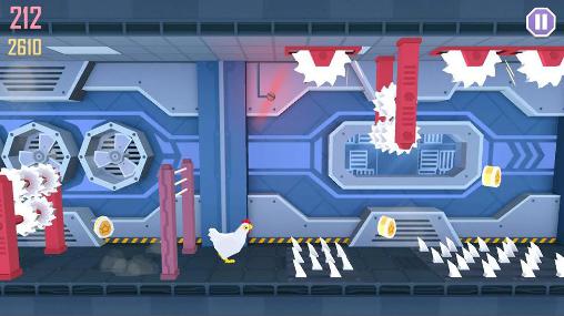 Gameplay of the Boom hens for Android phone or tablet.