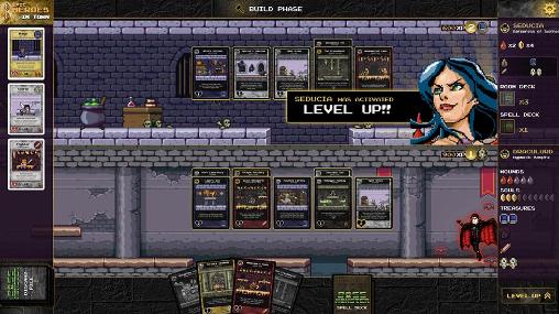 Gameplay of the Boss monster: Master of the dungeon for Android phone or tablet.