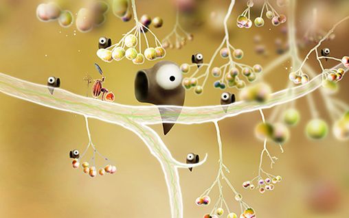 Gameplay of the Botanicula for Android phone or tablet.