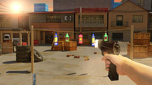 Bottle shoot 3D game expert - Android game screenshots.