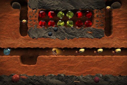 Gameplay of the Boulder dash: 30th anniversary for Android phone or tablet.