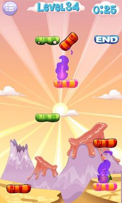 Gameplay of the Bouncy Bill for Android phone or tablet.