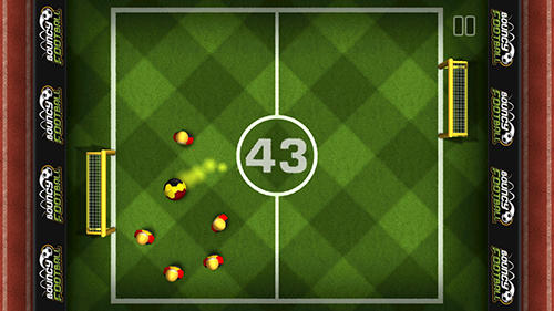 Gameplay of the Bouncy football for Android phone or tablet.