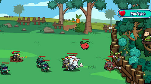 Bow defence - Android game screenshots.