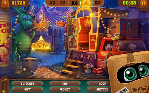 Boxie: Hidden object puzzle - Android game screenshots.