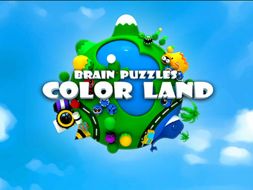 Full version of Android Puzzle game apk Brain puzzle: Color land for tablet and phone.