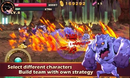 Gameplay of the Brave fighter for Android phone or tablet.