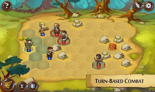 Gameplay of the Braveland for Android phone or tablet.