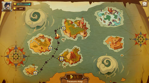 Gameplay of the Braveland: Pirate for Android phone or tablet.