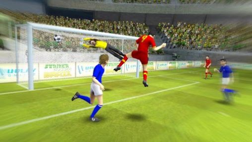 Gameplay of the Brazil Germany world cup. Striker soccer: Brasil for Android phone or tablet.
