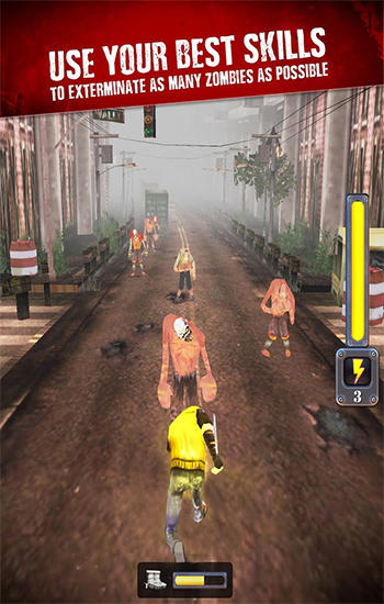 Gameplay of the Break loose: Zombie survival for Android phone or tablet.