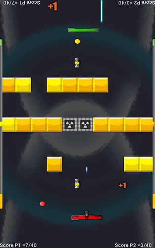 Gameplay of the Breakout Duel for Android phone or tablet.