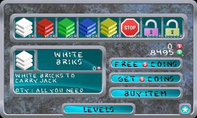 Gameplay of the Bricking Jack for Android phone or tablet.