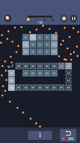 Bricks n balls - Android game screenshots.