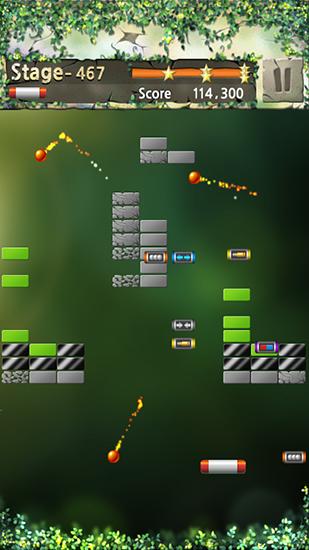 Gameplay of the Bricks breaker king for Android phone or tablet.