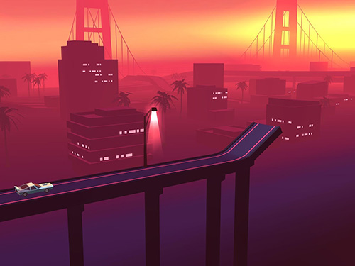 Bridge jump - Android game screenshots.