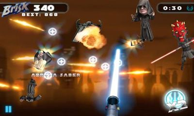 Gameplay of the Brisksaber for Android phone or tablet.