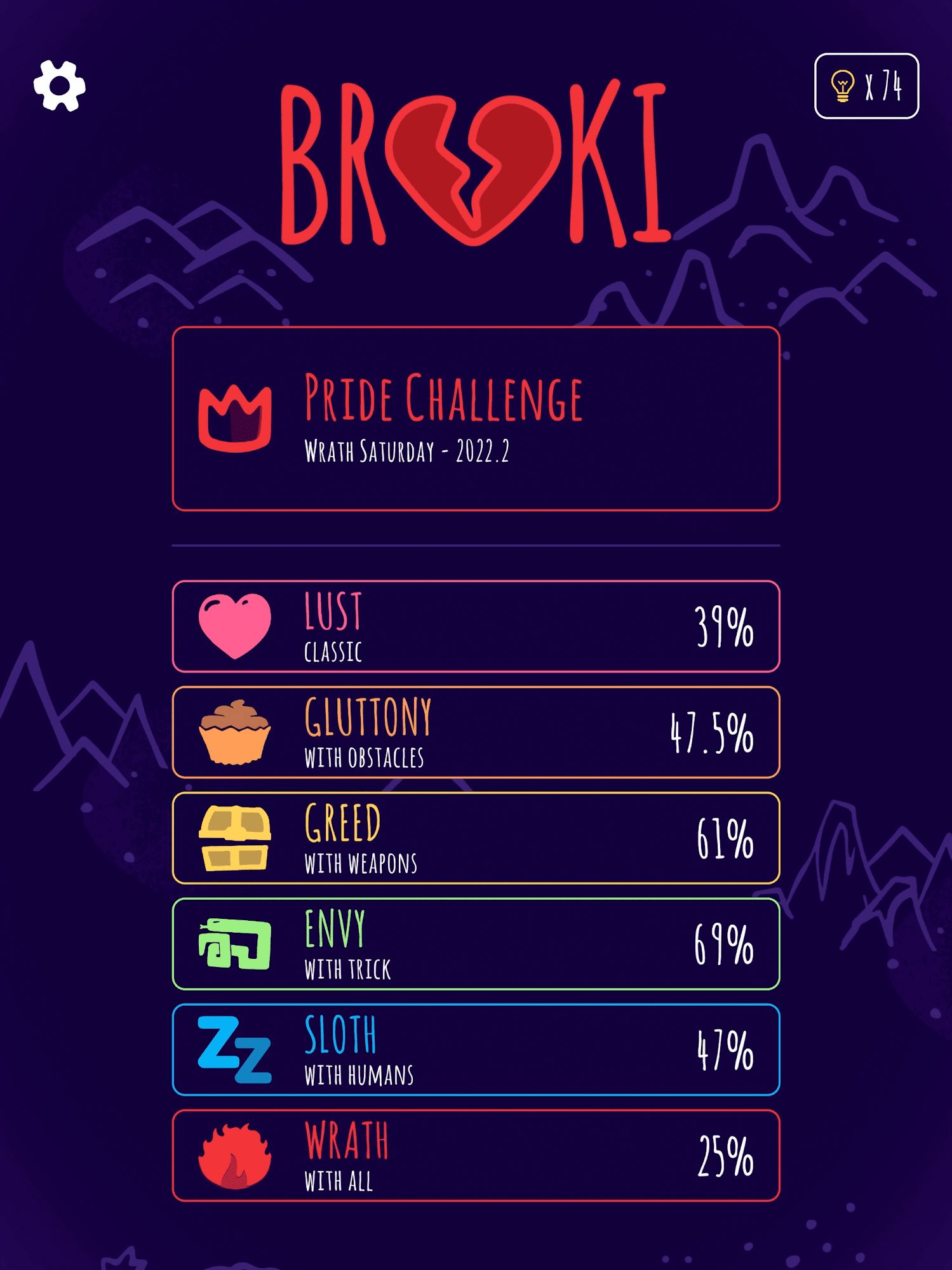 Broki - Android game screenshots.