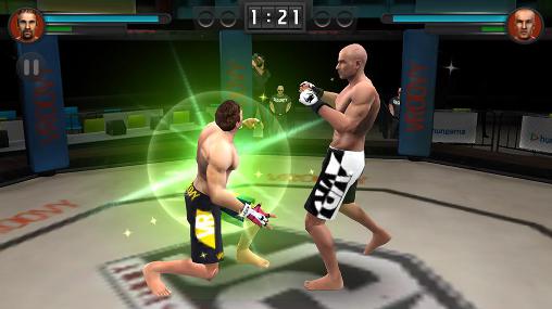 Gameplay of the Brothers: Clash of fighters for Android phone or tablet.