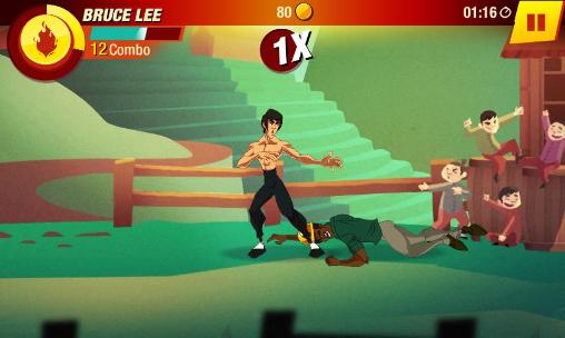 Gameplay of the Bruce Lee: Enter the game for Android phone or tablet.