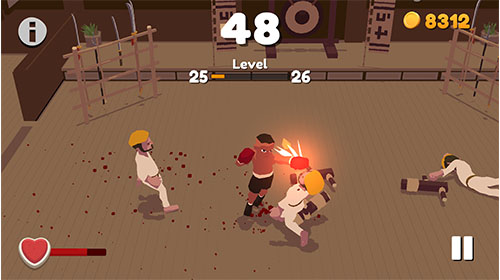 Brutal beatdown - Android game screenshots.