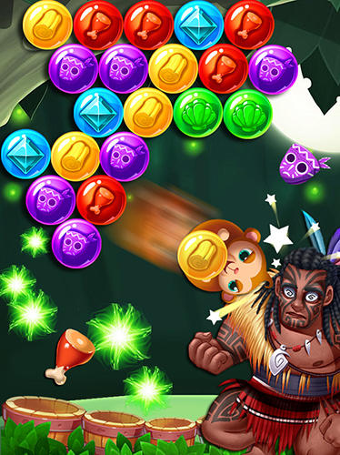 Brutal tribe bubble shooter 2 - Android game screenshots.