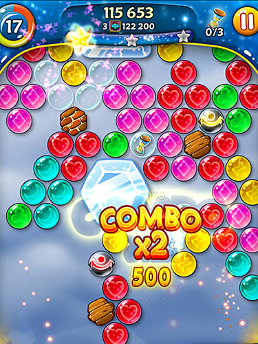 Bubble bust 2! Pop bubble shooter - Android game screenshots.