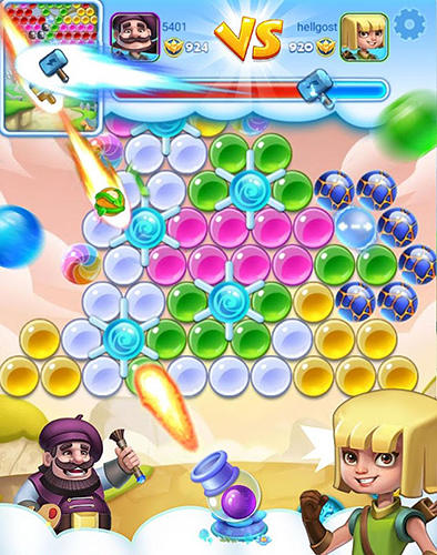 Bubble shooter online - Android game screenshots.